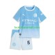 Lapset Manchester City Elliot Anderson 5 2026-2027 Lyhythihainen Fanipaita ,Koti
