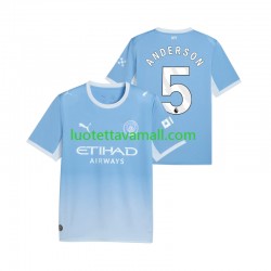 Miehet Manchester City Elliot Anderson 5 2026-2027 Lyhythihainen Fanipaita ,Koti