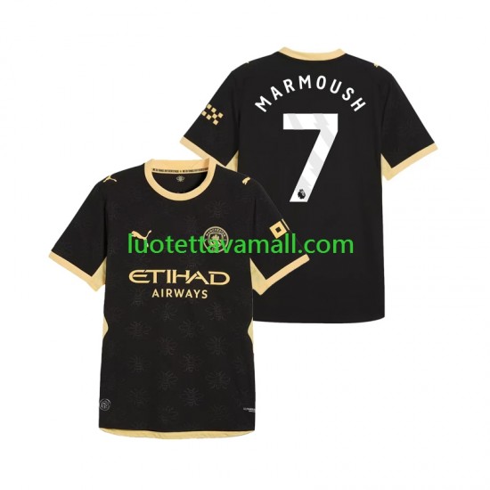 Miehet Manchester City Omar Marmoush 7 2026-2027 Lyhythihainen Fanipaita ,Vieras