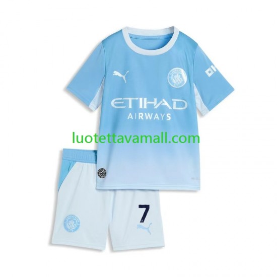 Lapset Manchester City Omar Marmoush 7 2026-2027 Lyhythihainen Fanipaita ,Koti