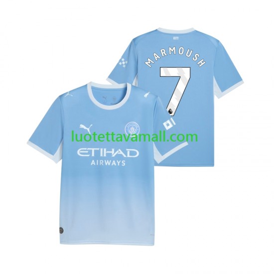 Miehet Manchester City Omar Marmoush 7 2026-2027 Lyhythihainen Fanipaita ,Koti