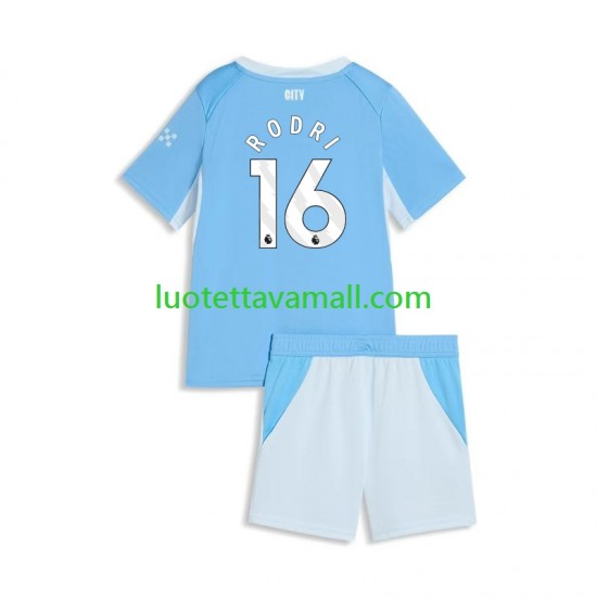 Lapset Manchester City Rodri 16 2026-2027 Lyhythihainen Fanipaita ,Koti
