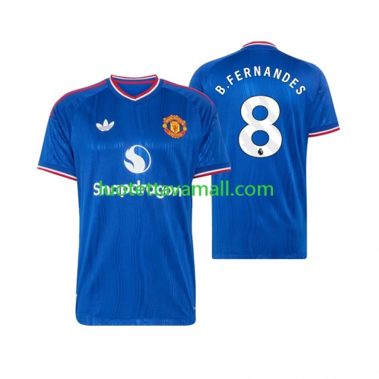 Miehet Manchester United Bruno Fernandes 8 2026-2027 Lyhythihainen Fanipaita ,Vieras