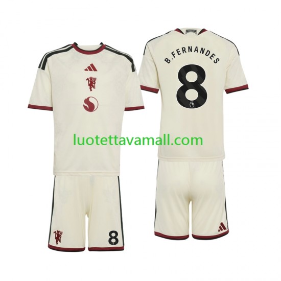 Lapset Manchester United Bruno Fernandes 8 2026-2027 Lyhythihainen Fanipaita ,Kolmas