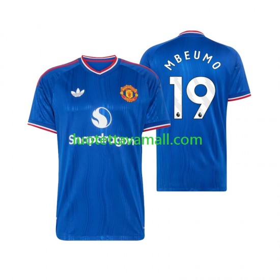 Miehet Manchester United Bryan Mbeumo 19 2026-2027 Lyhythihainen Fanipaita ,Vieras