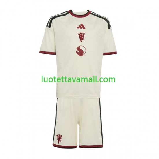 Lapset Manchester United 2026-2027 Lyhythihainen Fanipaita ,Kolmas