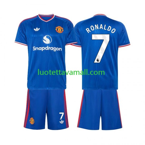 Lapset Manchester United Cristiano Ronaldo 7 2026-2027 Lyhythihainen Fanipaita ,Vieras