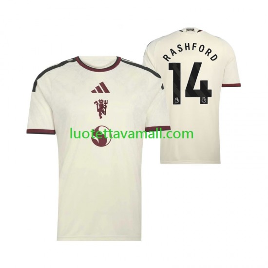 Miehet Manchester United Marcus Rashford 14 2026-2027 Lyhythihainen Fanipaita ,Kolmas