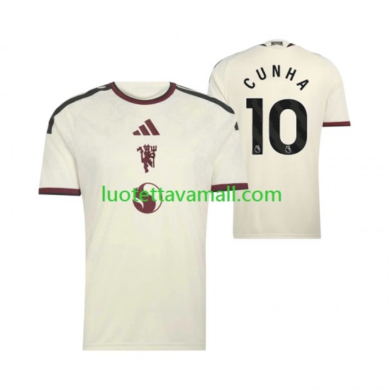 Miehet Manchester United Matheus Cunha 10 2026-2027 Lyhythihainen Fanipaita ,Kolmas
