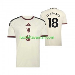 Miehet Manchester United Youri Tielemans 18 2026-2027 Lyhythihainen Fanipaita ,Kolmas Miehet Manchester United Youri Tielemans 18 2026-2027 Lyhythihainen Fanipaita ,Kolmas