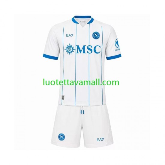 Lapset Napoli 2026-2027 Lyhythihainen Fanipaita ,Vieras