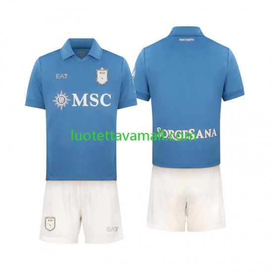 Lapset Napoli 2026-2027 Lyhythihainen Fanipaita ,Koti