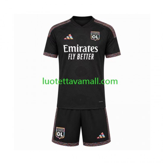 Lapset Olympique Lyonnais 2026-2027 Lyhythihainen Fanipaita ,Kolmas