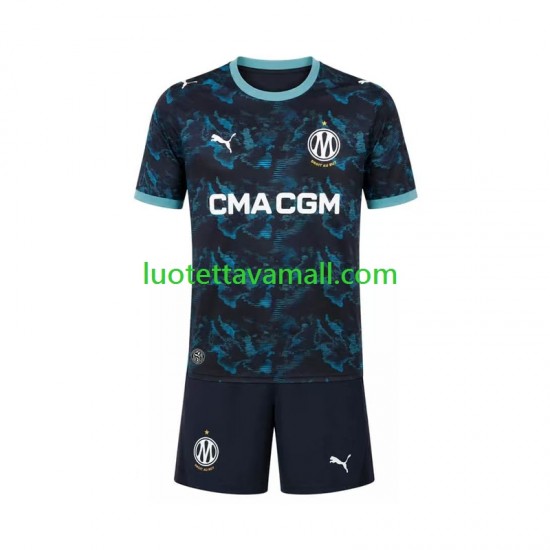 Lapset Olympique de Marseille 2026-2027 Lyhythihainen Fanipaita ,Vieras