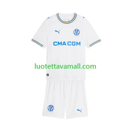 Lapset Olympique de Marseille 2026-2027 Lyhythihainen Fanipaita ,Koti
