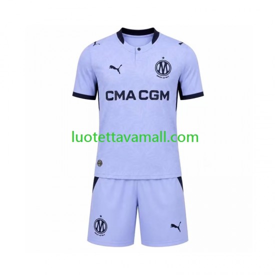 Lapset Olympique de Marseille 2026-2027 Lyhythihainen Fanipaita ,Kolmas