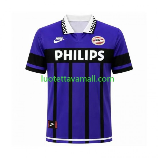 Miehet PSV Eindhoven Retro 1995 Lyhythihainen Fanipaita ,Vieras