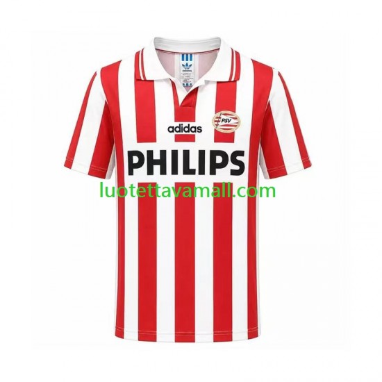 Miehet PSV Eindhoven Retro 1994 Lyhythihainen Fanipaita ,Koti