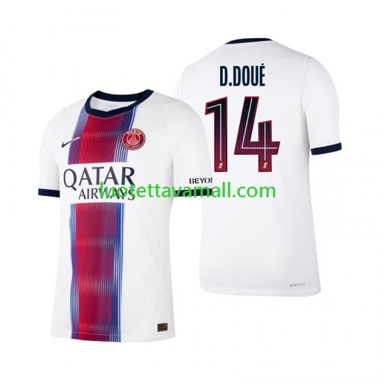 Miehet Paris Saint-Germain Desire Doue 14 2026-2027 Lyhythihainen Fanipaita ,Vieras