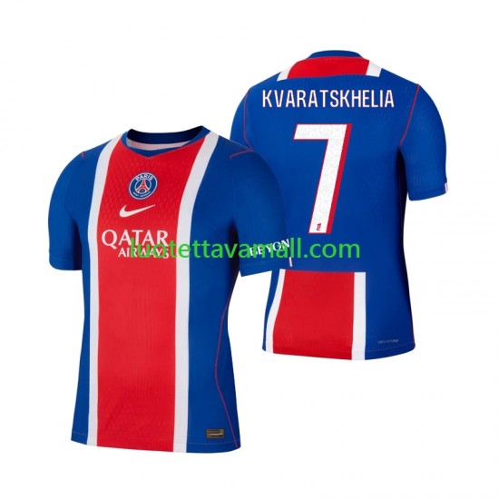 Miehet Paris Saint-Germain Khvicha Kvaratskhelia 7 2026-2027 Lyhythihainen Fanipaita ,Koti