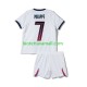 Lapset Paris Saint-Germain Kylian Mbappe 7 2026-2027 Lyhythihainen Fanipaita ,Vieras