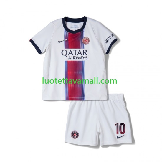 Lapset Paris Saint-Germain Neymar JR 10 2026-2027 Lyhythihainen Fanipaita ,Vieras