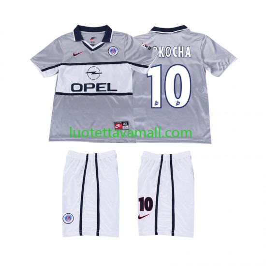 Lapset Paris Saint-Germain OKOCHA 10 Retro 2000 2001 Lyhythihainen Fanipaita ,Vieras