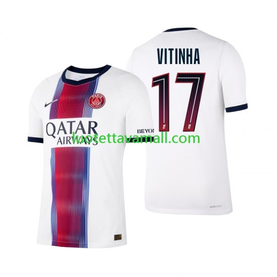 Miehet Paris Saint-Germain Vitinha 17 2026-2027 Lyhythihainen Fanipaita ,Vieras