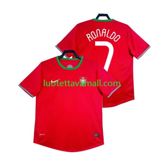 Miehet Portugali Cristiano Ronaldo 7 Retro 2012 Lyhythihainen Fanipaita ,Koti