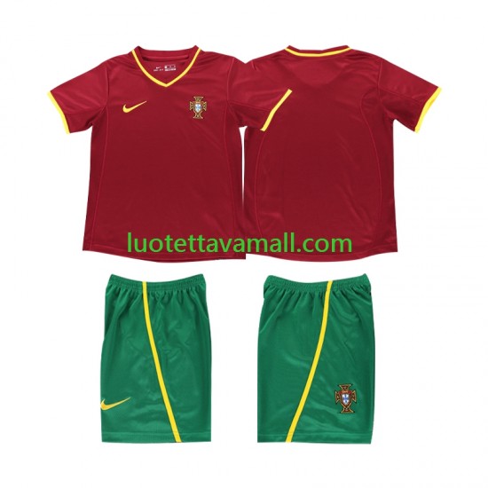 Lapset Portugali Retro 2002 Lyhythihainen Fanipaita ,Koti