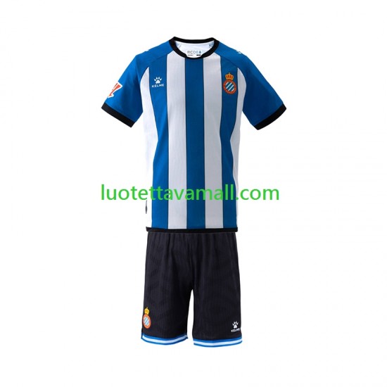 Lapset RCD Espanyol 2026-2027 Lyhythihainen Fanipaita ,Koti