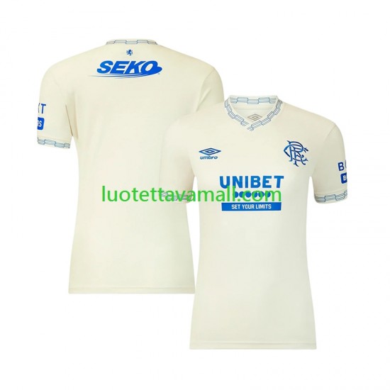Miehet Rangers 2026-2027 Lyhythihainen Fanipaita ,Vieras