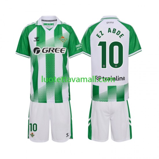 Lapset Real Betis Ez Abde 10 2026-2027 Lyhythihainen Fanipaita ,Koti