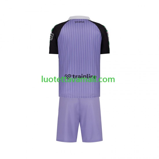 Lapset Real Betis Maalivahdin Retro 2025-2026 Lyhythihainen Fanipaita ,Koti