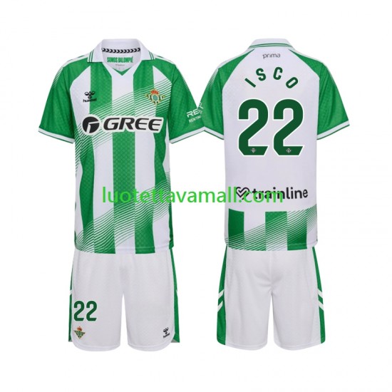 Lapset Real Betis Isco 22 2026-2027 Lyhythihainen Fanipaita ,Koti