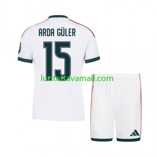 Lapset Real Madrid Arda Guler 15 2026-2027 Lyhythihainen Fanipaita ,Koti