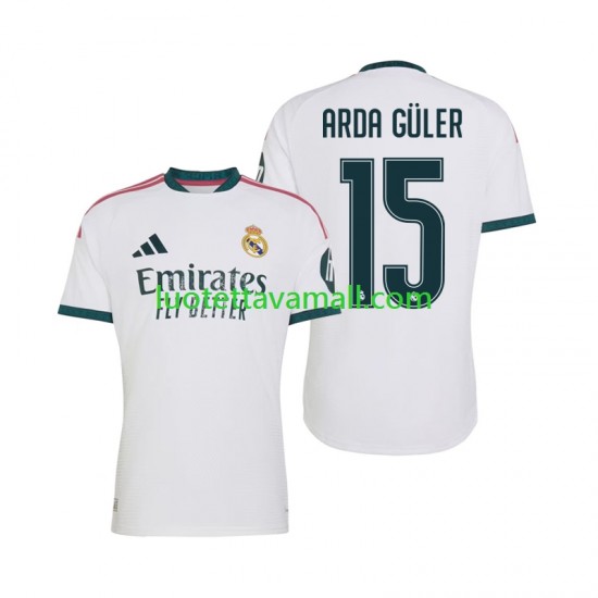 Miehet Real Madrid Arda Guler 15 2026-2027 Lyhythihainen Fanipaita ,Koti
