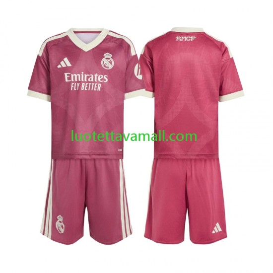 Lapset Real Madrid 2026-2027 Lyhythihainen Fanipaita ,Kolmas
