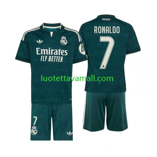 Lapset Real Madrid Cristiano Ronaldo 7 2026-2027 Lyhythihainen Fanipaita ,Vieras