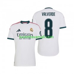 Miehet Real Madrid Federico Valverde 8 2026-2027 Lyhythihainen Fanipaita ,Koti Miehet Real Madrid Federico Valverde 8 2026-2027 Lyhythihainen Fanipaita ,Koti