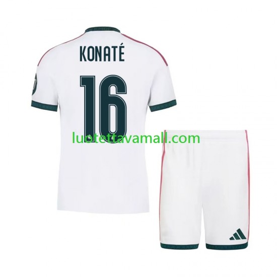 Lapset Real Madrid Ibrahima Konate 16 2026-2027 Lyhythihainen Fanipaita ,Koti