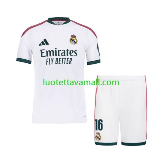 Lapset Real Madrid Ibrahima Konate 16 2026-2027 Lyhythihainen Fanipaita ,Koti
