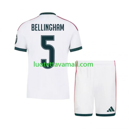 Lapset Real Madrid Jude Bellingham 5 2026-2027 Lyhythihainen Fanipaita ,Koti