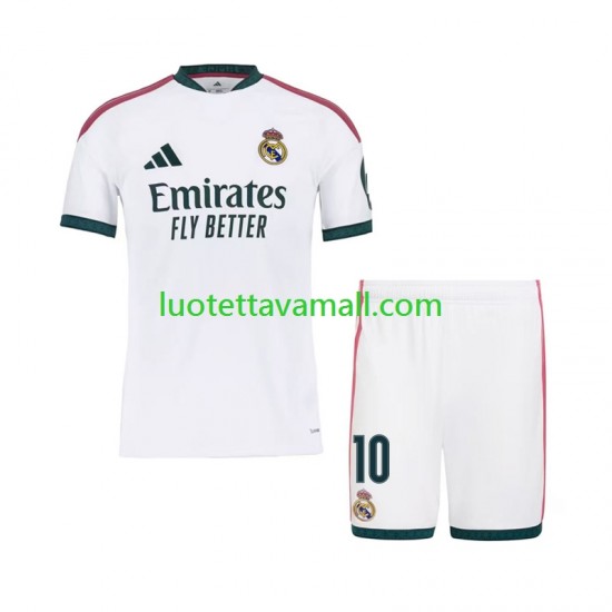 Lapset Real Madrid Kylian Mbappe 10 2026-2027 Lyhythihainen Fanipaita ,Koti