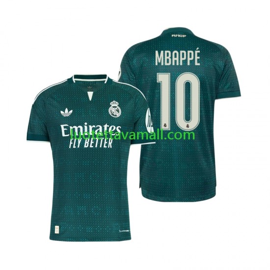 Miehet Real Madrid Kylian Mbappe 10 2026-2027 Lyhythihainen Fanipaita ,Vieras
