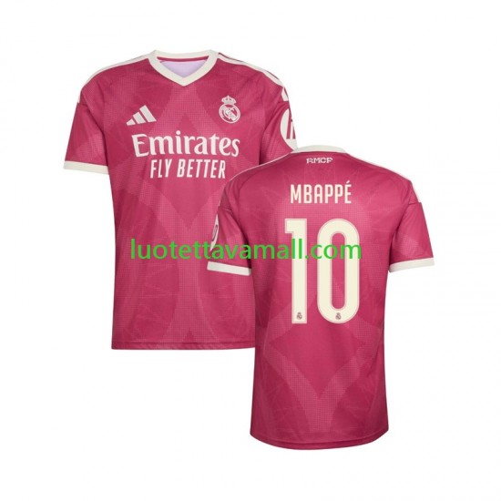 Miehet Real Madrid Kylian Mbappe 10 2026-2027 Lyhythihainen Fanipaita ,Kolmas