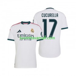 Miehet Real Madrid Marc Cucurella 17 2026-2027 Lyhythihainen Fanipaita ,Koti Miehet Real Madrid Marc Cucurella 17 2026-2027 Lyhythihainen Fanipaita ,Koti