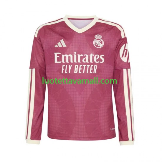Miehet Real Madrid 2026-2027 Pitkähihainen Fanipaita ,Kolmas