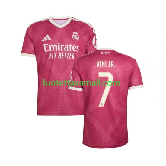 Miehet Real Madrid Vinicius Junior 7 2026-2027 Lyhythihainen Fanipaita ,Kolmas