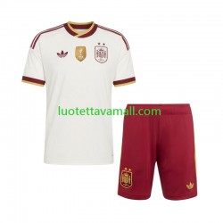 Lapset Espanja 2-star 2026-2027 Lyhythihainen Fanipaita ,Vieras